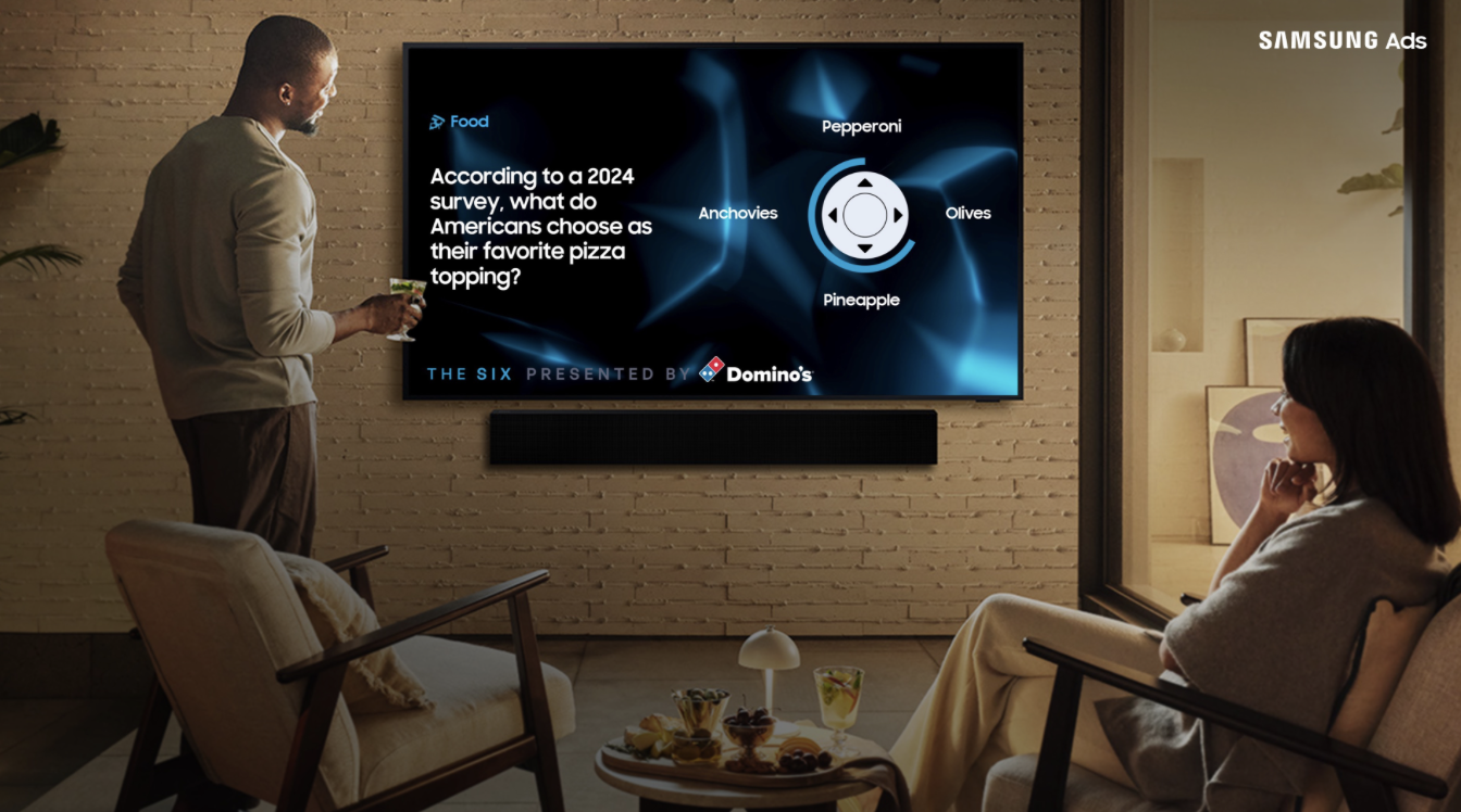 Domino's slices through the CTV ad space with new interactive ...